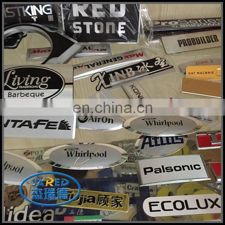 custom furniture label, aluminum name plate