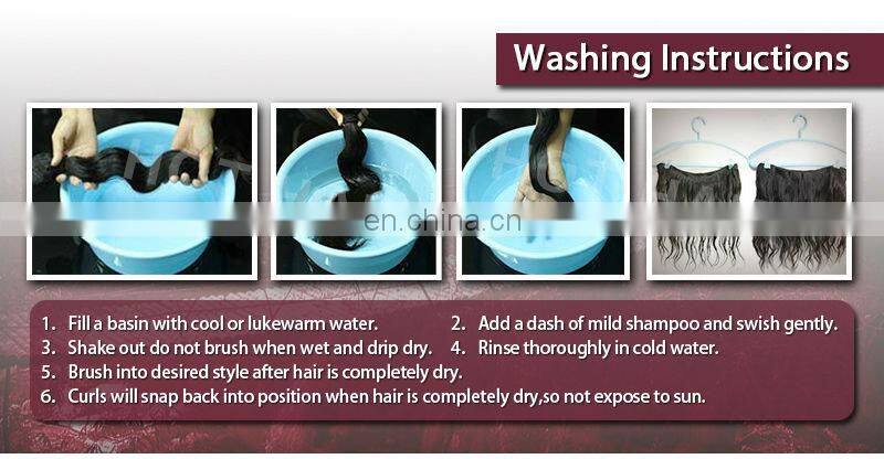 grade 6A virgin human loose wave hair extensions dyeable human virgin remy hair extension