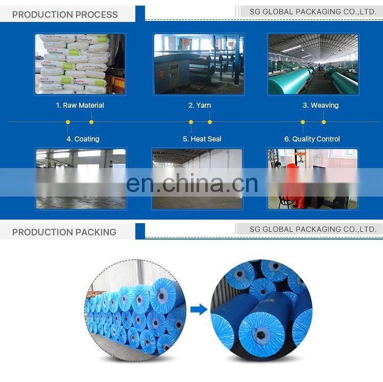 China factory PE fireproof tarpaulin