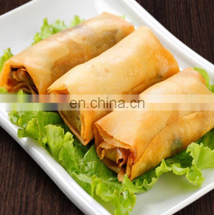 Factory price spring roll sheet making machine/electric heating samosa wrapper machine