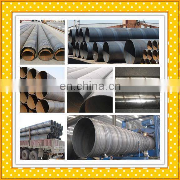 Top quality X80 spiral steel pipe/tube/API 5L Spiral steel pipe