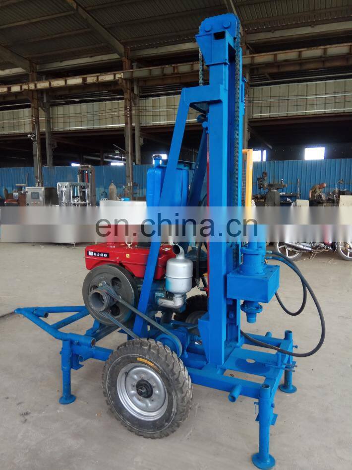 hot selling cheap price guangzhou 100m portable water well drilling machine