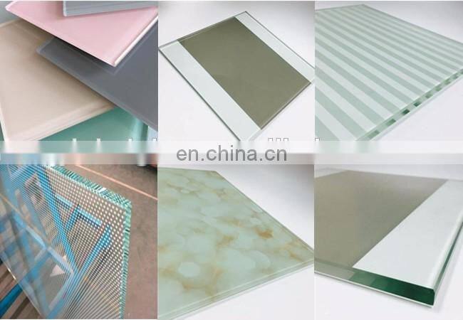 wholesale price custom tempered silk printed glass facade supplier