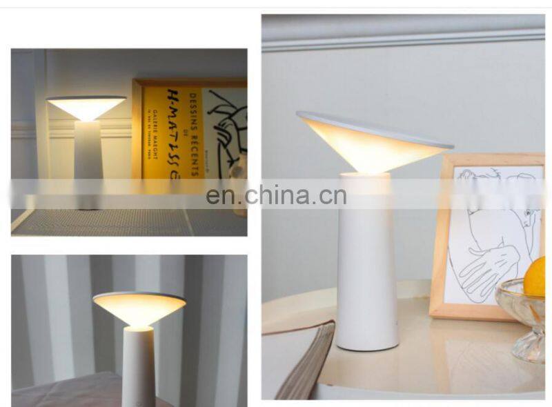 home decoration reading new design I shape led battery table lamp