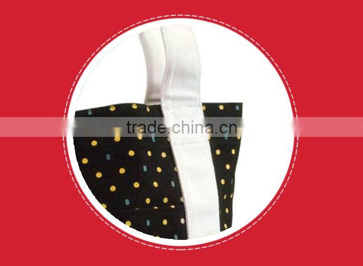 Fashion novelty standard size sublimation straw polyester tote bag