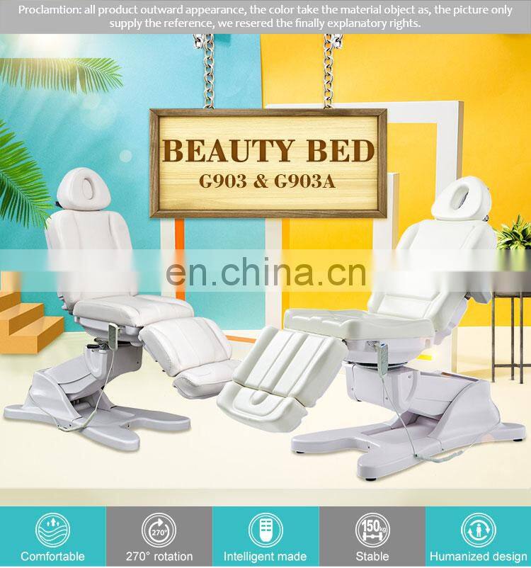 Good quality electric pedicure chair beauty facial bed and massage table