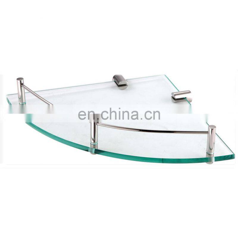 GF004 Corner Glass glass shelves tempered bathroom for refrigerator shelf