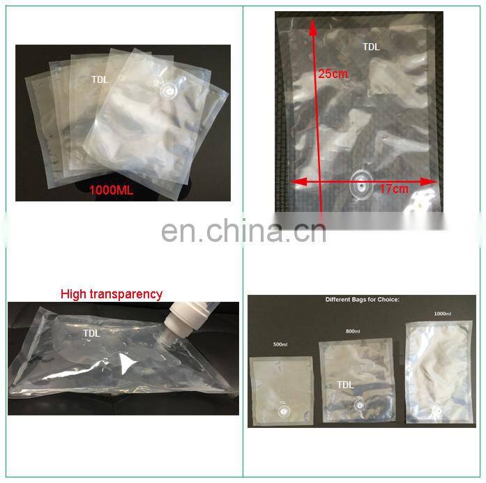 Had Sanitizer Dispenser Empty Soap Bag With Tube Valve