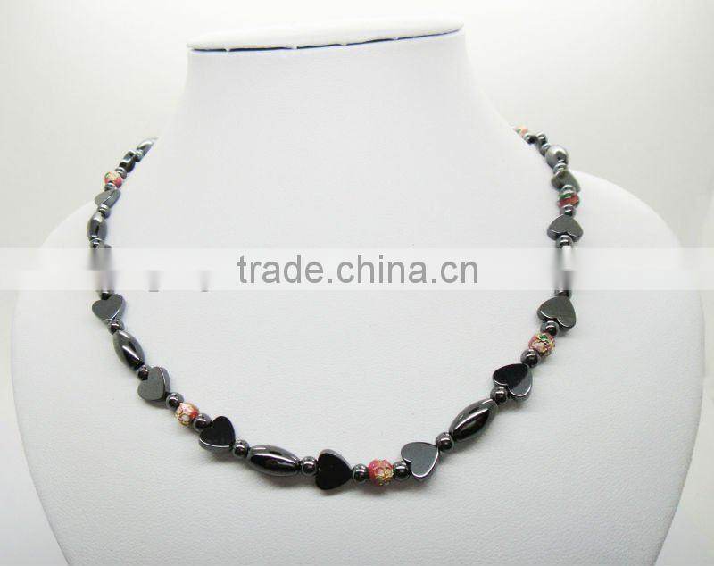 Hematite 8mm drum beads for jewelry