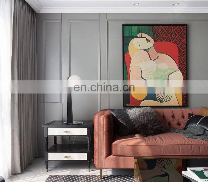 Home goods table lamps table lamp for study desk Geometric Alabaster Table Lamp