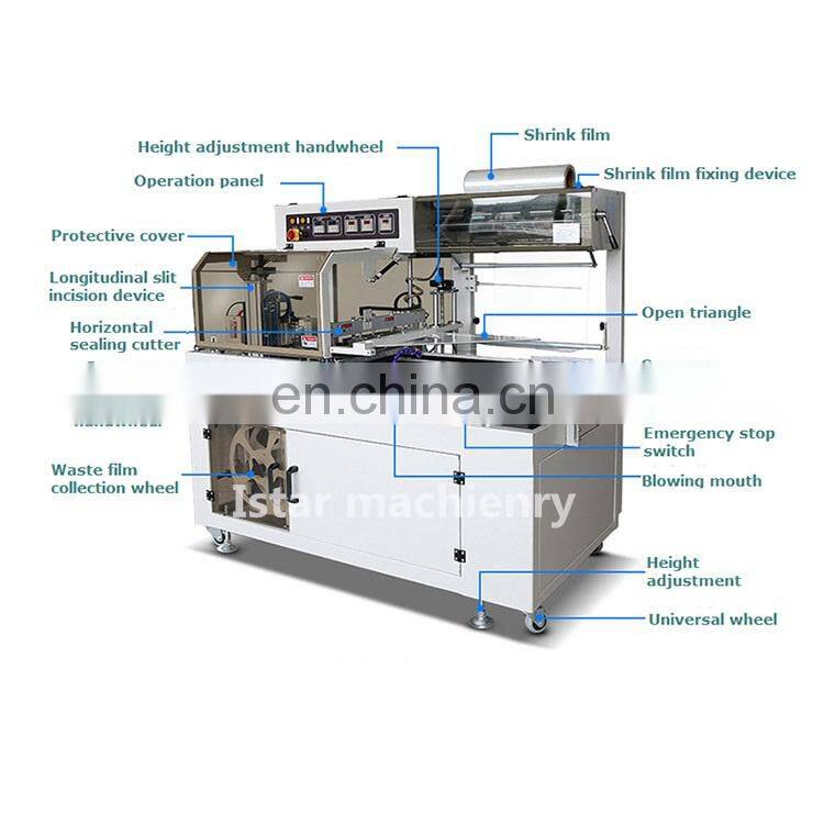 Fully Automatic Side Sealer for boxes longer products