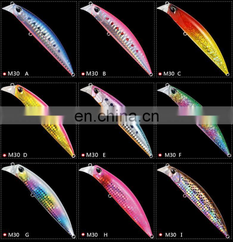 fish lure 30g 9.5cm sinking minnow long casting fish tackle hard plastic fish lure bait pesca lure