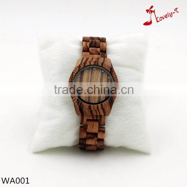 2016 new design natural wooden environment friendly women man unisex wrist watch