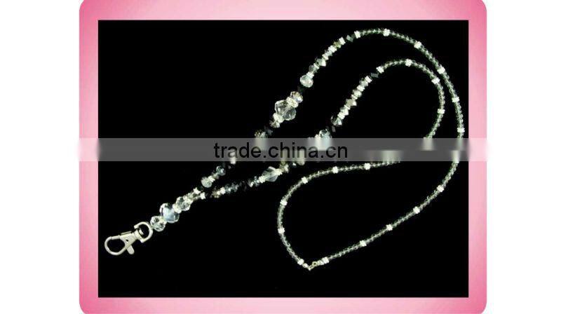 Oversized Purple Long Crystal Shell Children Keychain