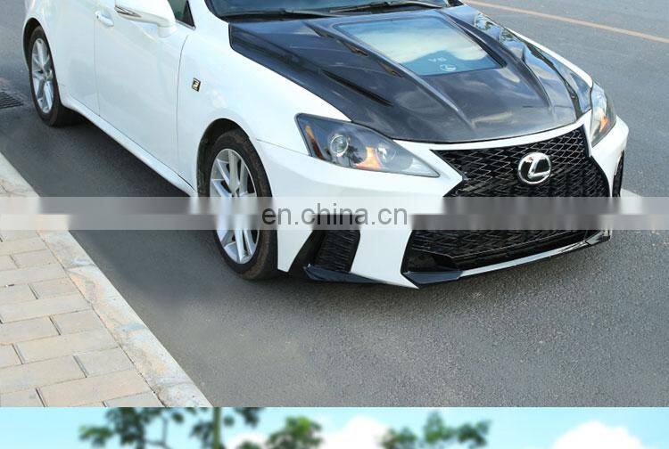 RUNDE PP injection molding material auto body kit for conversion kit Lexus front bumper is250 is300 is350