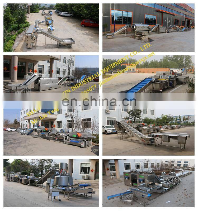 High efficiency ginger processing line