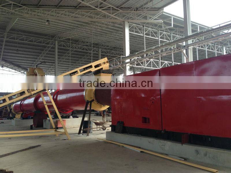 Rice Husk Sawdust Rotary Dryer
