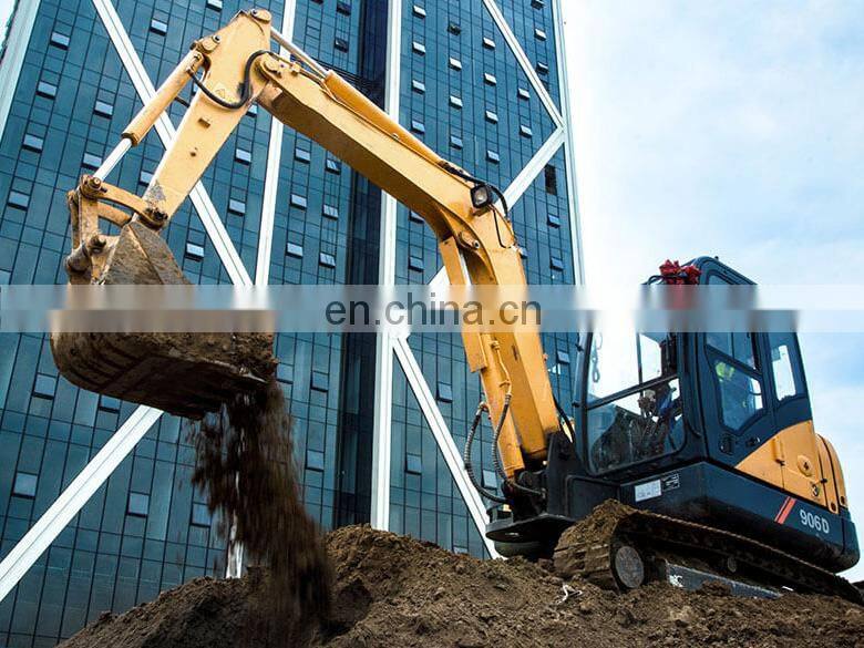 China small hydraulic crawler excavator CLG906E 6 ton digger CDM6065E/XE60D/XE60DA/SY60C/SE60