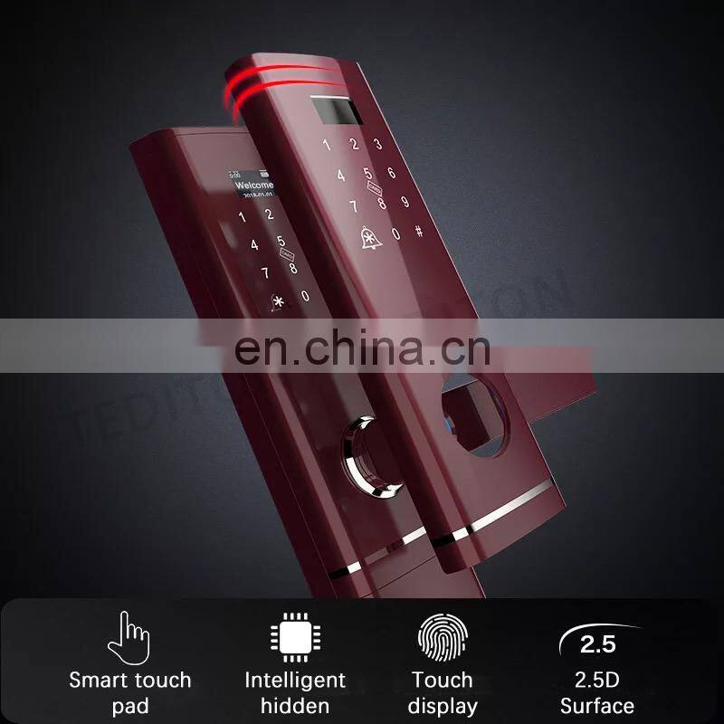Fingerprint Door lock Waterproof Electronic Door Lock Intelligent Biometric Door Smart Fingerprint Lock