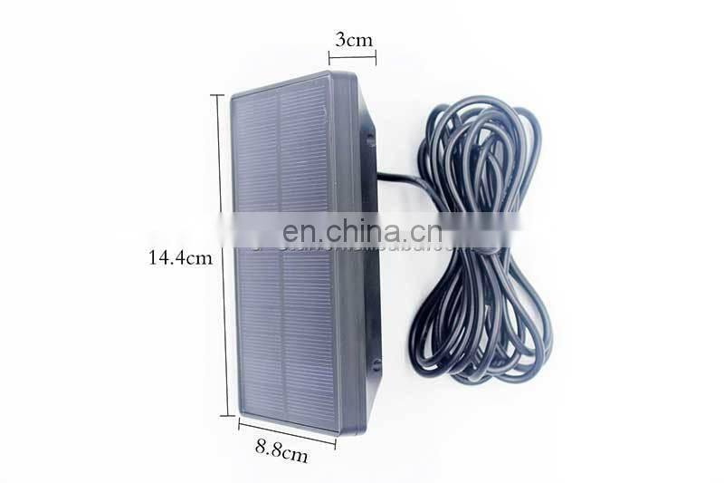 2400mah Solar Panel for Camera hunting External Power bank Aluminum Battery Polymer Solar Power Supply for cameras