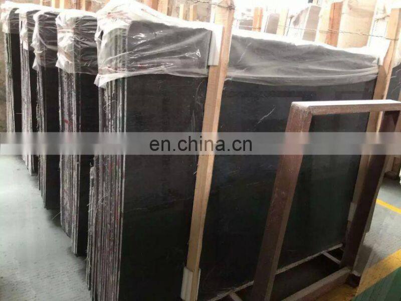 Dyed black granite slabs in stock , cheap black granite