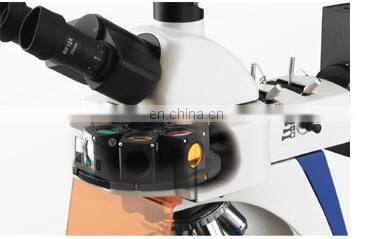 CE Approved Mercury Lamp Lab Digital Fluorescence Microscope for Lab Use