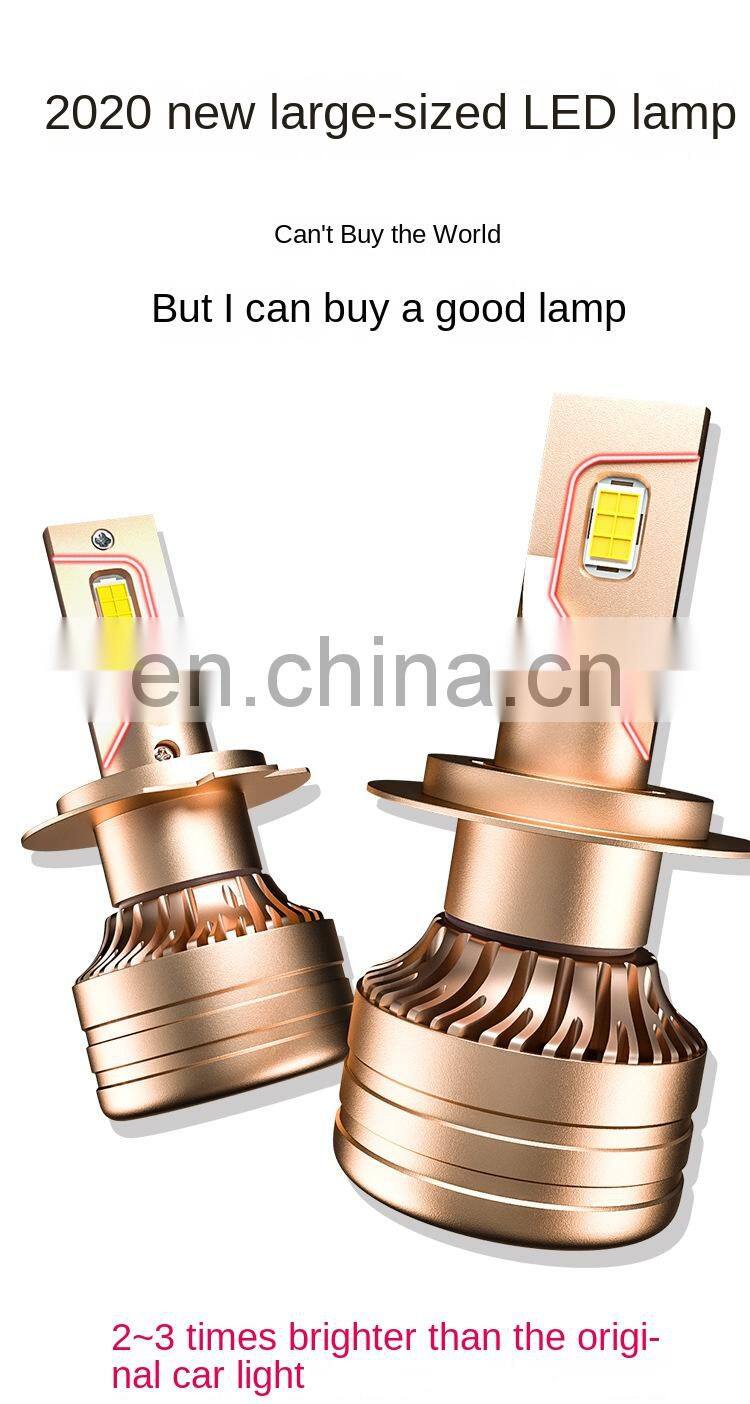 Factory S6 120w 3800LM projector lens H1 H4 h11 h7 9005 9006 9012 auto car led light motorcycle bulb h4 led headlights