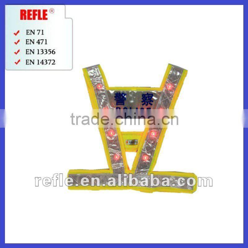 2014 LED Transparent reflective vest