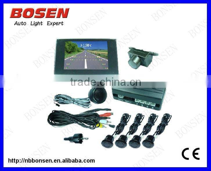 car reverse camera parking sensor VFD1-4 display