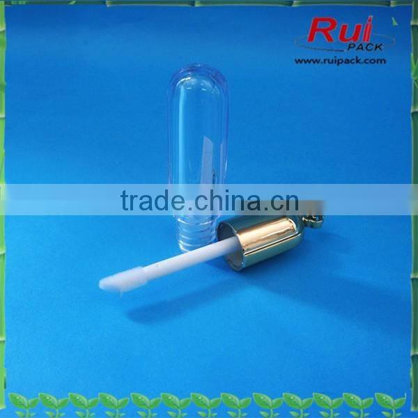 Plastic eye masacara bottle for eye / make up cosmetic care container with brush cap