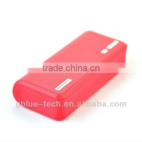 2013 Newest Designs--universal portable mobile power bank 5200 mAh GB1388