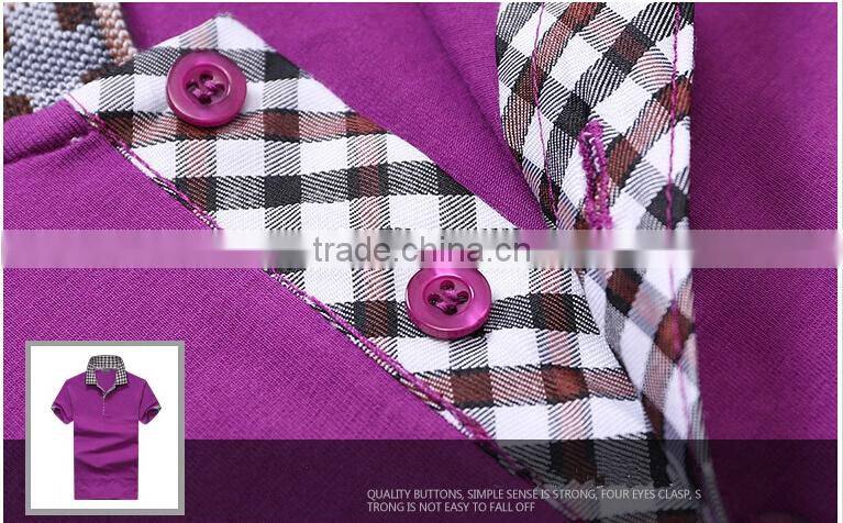 2015 polo shirt for middle-aged men / wholesale fitness clothing was made in China