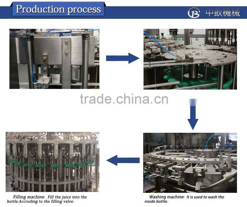 PET Bottle 3-in-1 hot juice filling machine --- for promotion