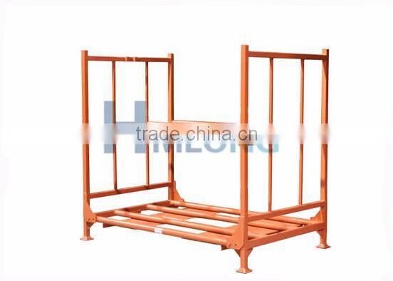 Powder coated storage metal stacking tyre rack