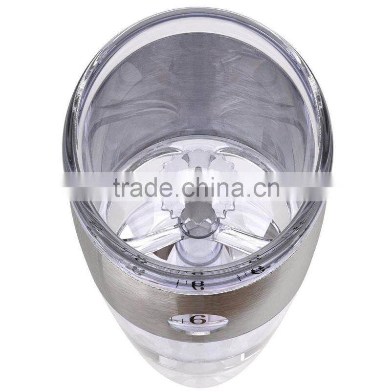 Adjustable Wine Aerator with Variable Speed Dial,7 Settings,Adjustable for Red or White Wine & Spirits
