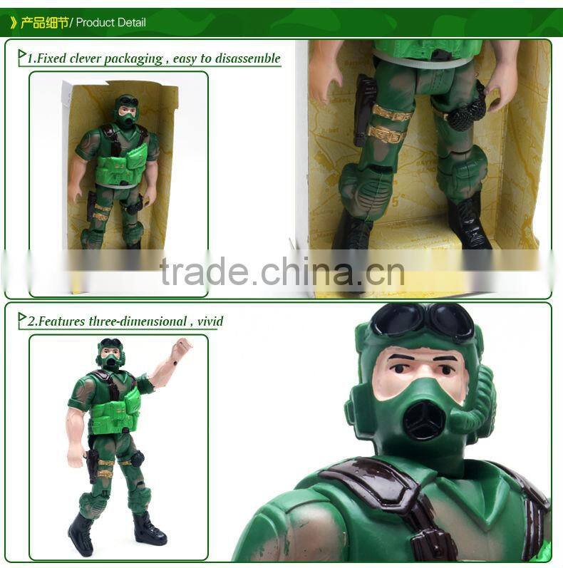Action Figure Model Toy Military Army Combat Game Toys One Piece Soldier with Retail Box Child Gift