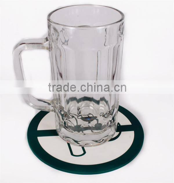 Customized Chamber Exclusive Use Soft PVC/rubber Coaster