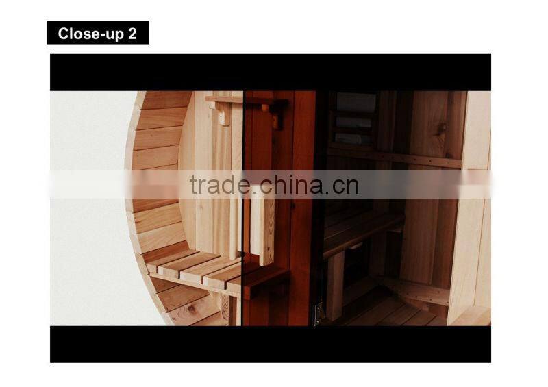 Great dry steam garden sauna