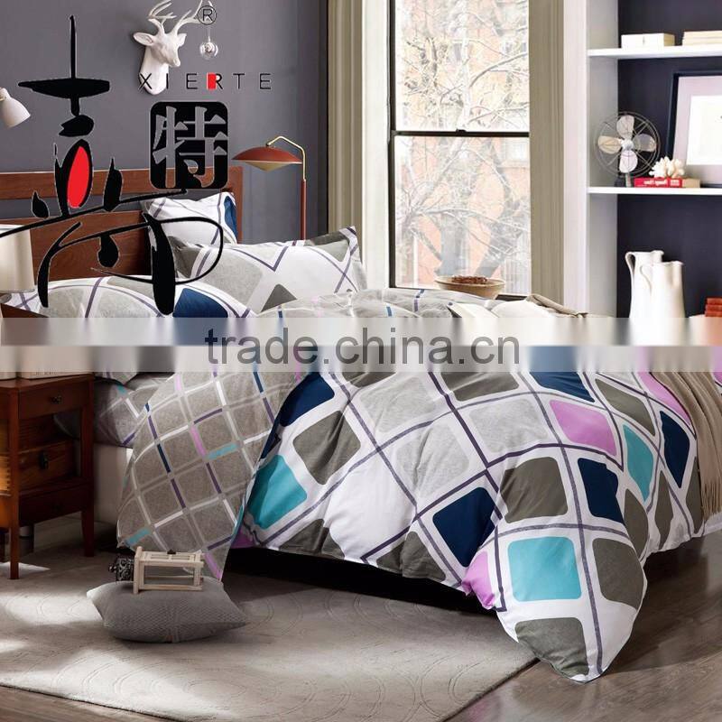 100% cotton reactive printed twill fabric cotton paint chinese bedding set bedding set