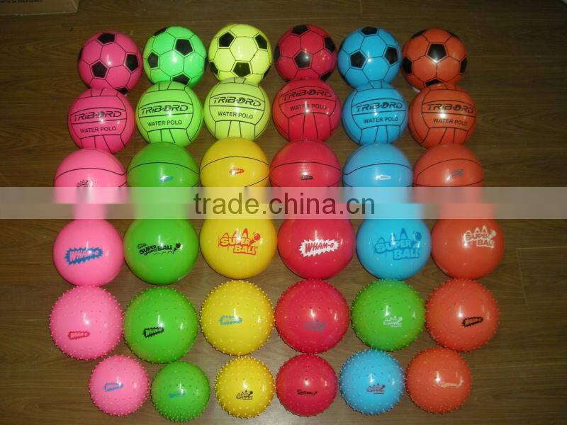 Colorful single printed ball