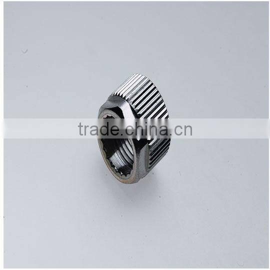 M12 IP68 stainless steel nickel plated connector Nut