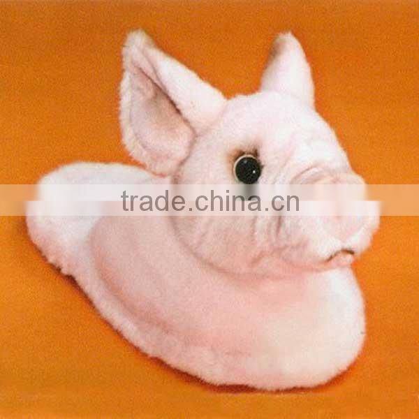Plush Slipper/plush animal slippers for women