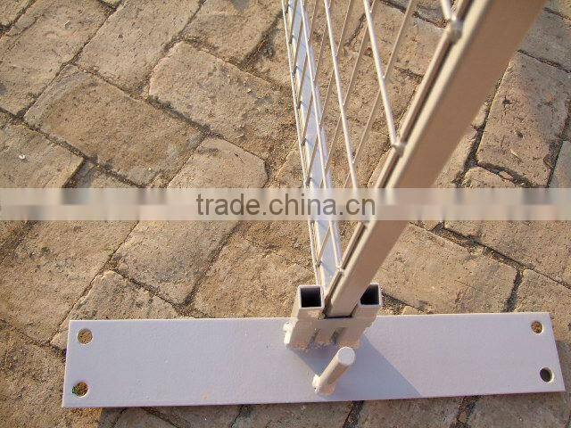 6 'galvanized and powder coating easy fence temporary fence