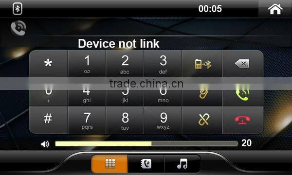 cheap price 2 din car dvd with 6.2inch HD screen,USB,SD,Bluetooth ,TV,radio