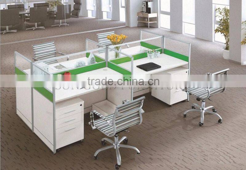 Classic High Quality Standard Size Wood Office Desk Divider Workstation(SZ-WS311)