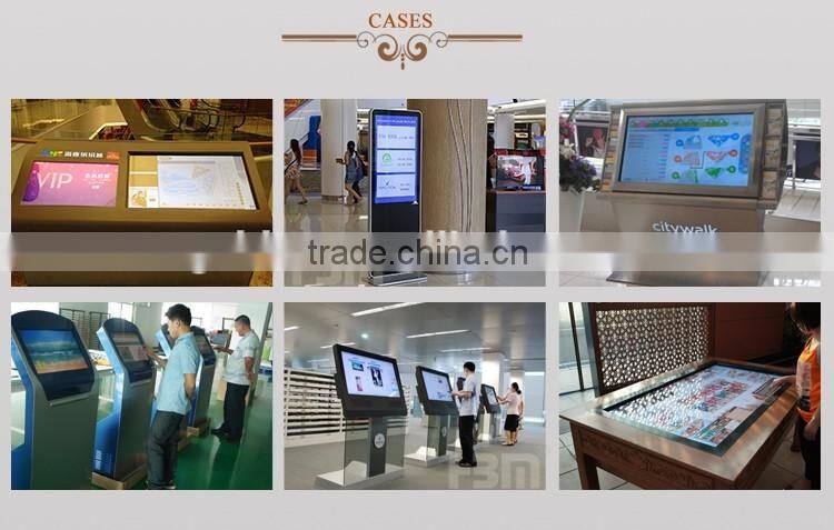 hot sale lcd player windows os kiosk 55 inch floor standing media player
