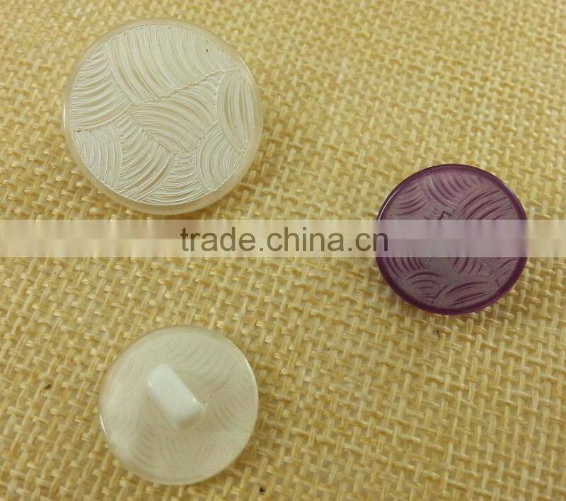 Resin Shank Button For coats --ZA010