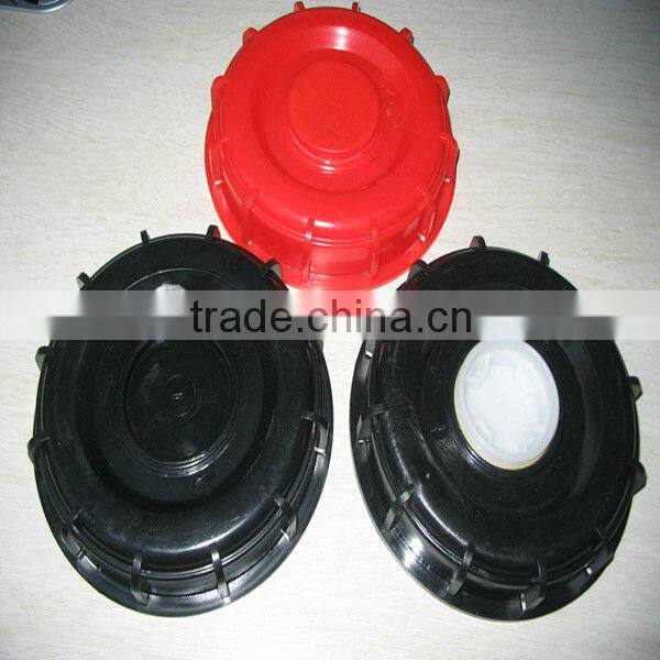 7'' white round chemical container lid