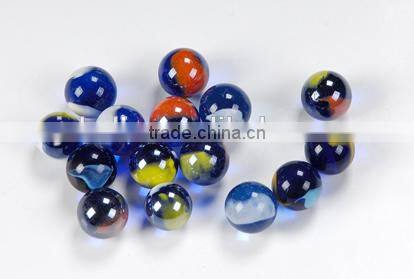 most popular handmade 16mm around assorted glass marbles for kids