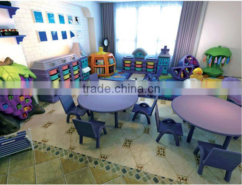 wooden children toys storage cabinets for schools LE.SJ.019